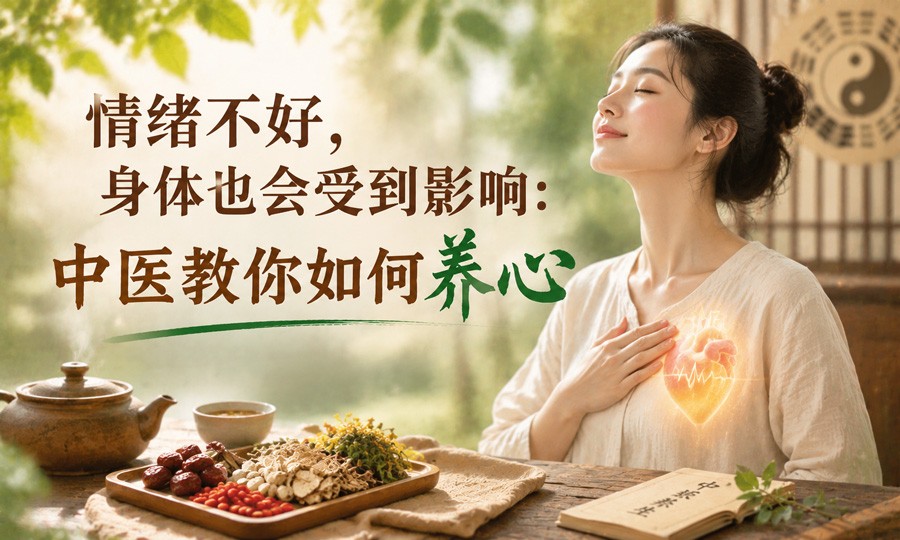 情绪不好，身体也会受到影响：中医教你如何养心
